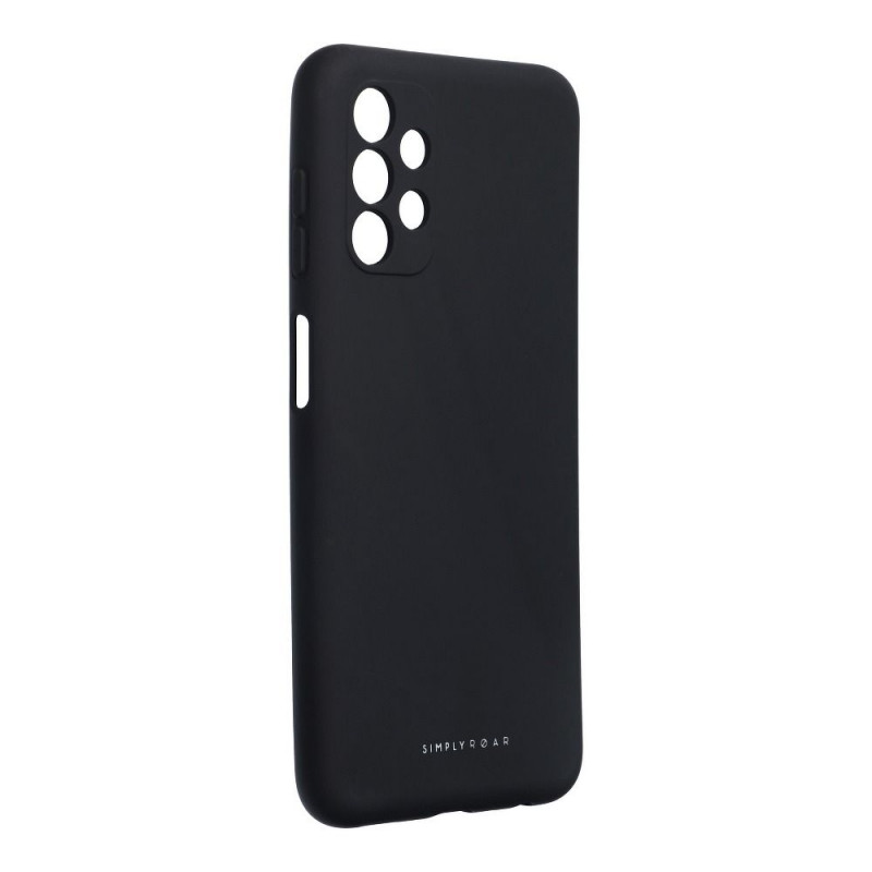 Samsung Galaxy A13 LTE Coque Roar Space Monochromatique, Élégant  Noir