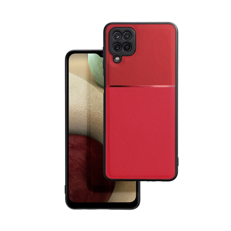 Samsung Galaxy A12 Coque Noble Rouge