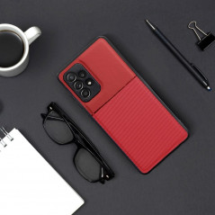 Samsung Galaxy A12 Coque Noble Rouge