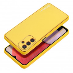 Samsung Galaxy A04s Coque Leather Jaune