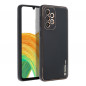 Samsung Galaxy A33 Coque Leather Noir