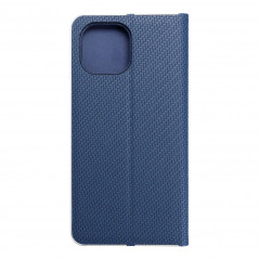 XIAOMI Mi 11 Lite Portefeuilles LUNA Book Carbon Fibre de carbone, Élégant  Bleu