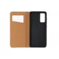 XIAOMI Redmi 9C Portefeuilles Leather case SMART PRO Élégant  Brun
