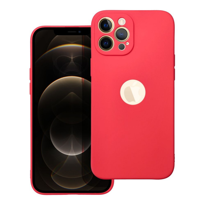 Apple iPhone 12 Pro Max Coque Soft Rouge