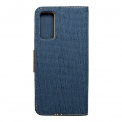 Samsung Galaxy S20 FE Portefeuilles Canvas Book Bleu marine