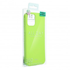 Apple iPhone 12 Pro Max Coque Roar Colorful Jelly Vert citron