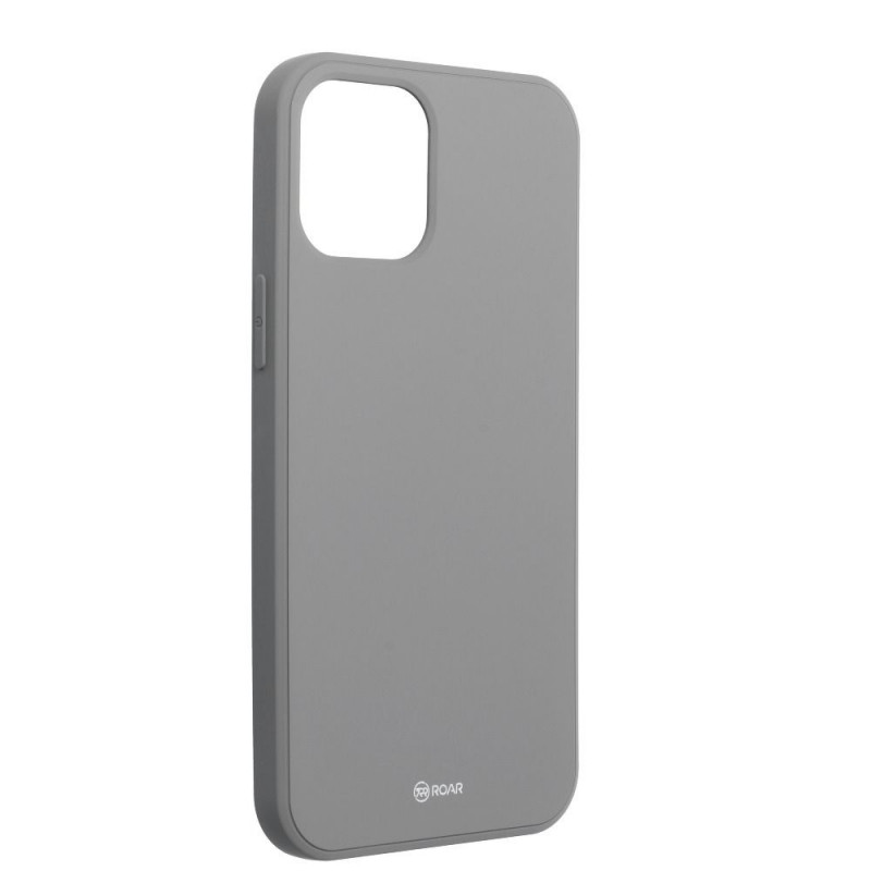 Apple iPhone 12 Pro Max Coque Roar Colorful Jelly Gris