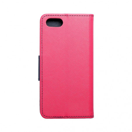 Apple iPhone SE 2020 Portefeuilles Fancy Book Rose / Marine