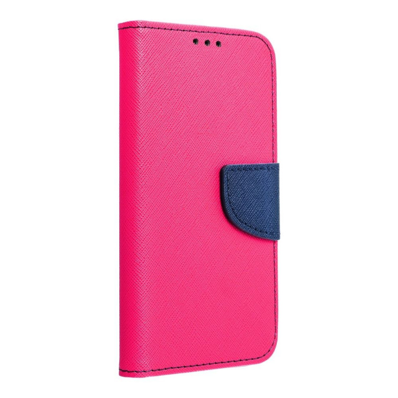 Apple iPhone SE 2022 5G Portefeuilles Fancy Book Rose / Marine