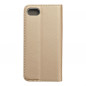 Apple iPhone SE 2022 5G Portefeuilles Smart Case Book Or