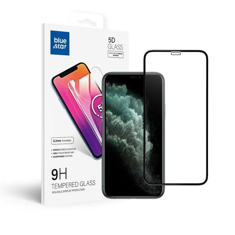 Apple iPhone XS Verre trempé Blue Star 9H Transparent
