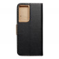 Samsung Galaxy S21 Ultra 5G Portefeuilles Fancy Book Noir