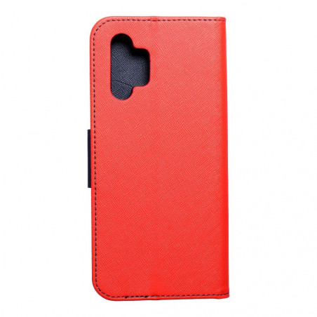 Samsung Galaxy A32 LTE Portefeuilles Fancy Book Rouge / Marine