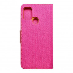 Samsung Galaxy A21s Portefeuilles Canvas Book Rose