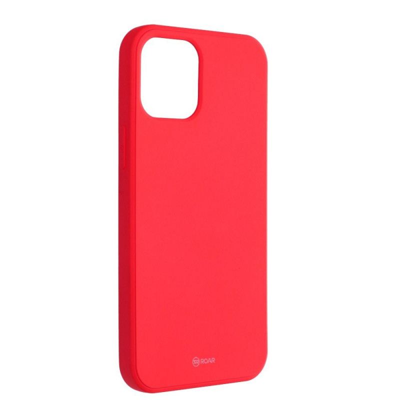 Apple iPhone 12 Pro Max Coque Roar Colorful Jelly Rose pêche