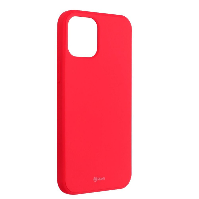 Apple iPhone 12 Pro Max Coque Roar Colorful Jelly Rose vif