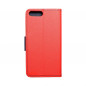 Apple iPhone SE 2020 Portefeuilles Fancy Book Rouge / Marine