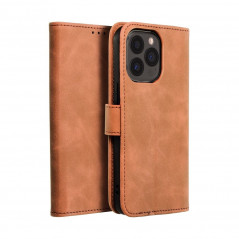 Apple iPhone 13 Pro Portefeuilles TENDER Book Brun