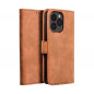 Apple iPhone 13 Pro Portefeuilles TENDER Book Brun