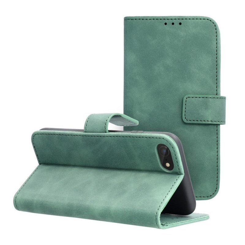 Apple iPhone SE 2020 Portefeuilles TENDER Book Vert
