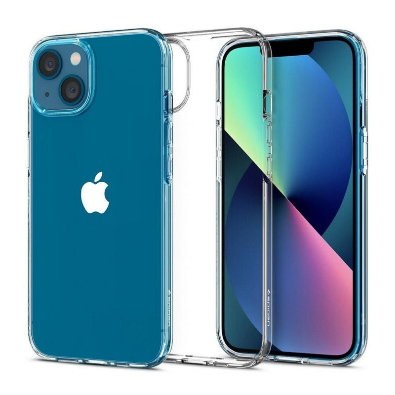 Apple iPhone 13 Coque Spigen Liquid Crystal Clair comme du cristal  Transparent