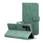 Samsung Galaxy S22 Ultra Portefeuilles TENDER Book Vert
