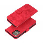 Samsung Galaxy A02s Portefeuilles MEZZO Book Rouge
