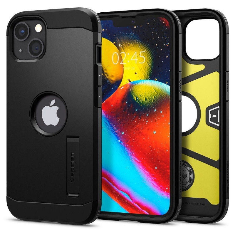 Apple iPhone 13 Coque Spigen Armor Noir