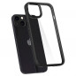 Apple iPhone 13 Coque Spigen Ultra Hybrid Clair comme du cristal  Noir mat