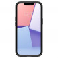 Apple iPhone 13 Coque Spigen Ultra Hybrid Clair comme du cristal  Noir mat