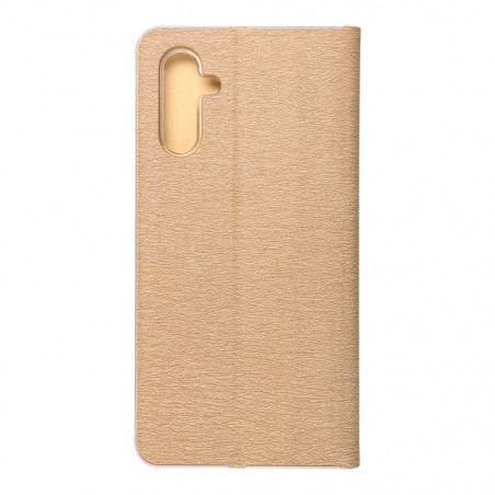 Samsung Galaxy A13 LTE Portefeuilles LUNA Book Gold Élégant  Or