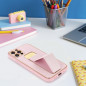 Apple iPhone 11 Pro Coque LEATHER Case Kickstand Rose