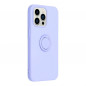 Apple iPhone 13 Pro Coque Silicone ring Violet (Violet)