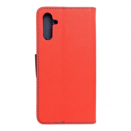 Samsung Galaxy A13 LTE Portefeuilles Fancy Book Rouge / Marine