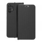 Samsung Galaxy A32 LTE Portefeuilles LUNA Book Carbon Fibre de carbone, Élégant  Noir