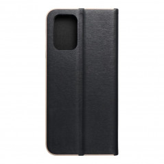 XIAOMI Redmi Note 10S Portefeuilles LUNA Book Gold Élégant  Noir
