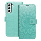 Samsung Galaxy A52s 5G Portefeuilles MEZZO Book Mandala  Vert