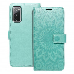 Samsung Galaxy S20 FE 5G Portefeuilles MEZZO Book Mandala  Vert