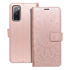Samsung Galaxy S20 FE Portefeuilles MEZZO Book Mandala  Or rose