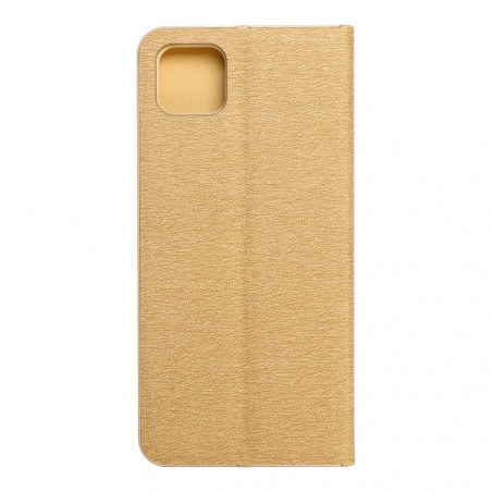 Samsung Galaxy A22 5G Portefeuilles LUNA Book Gold Élégant  Or