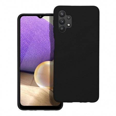 Samsung Galaxy A32 5G Coque Silicone Élégant  Noir