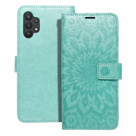 Samsung Galaxy A32 LTE Portefeuilles MEZZO Book Mandala  Vert
