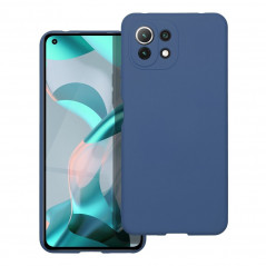 XIAOMI Mi 11 Lite Coque Silicone Élégant  Bleu