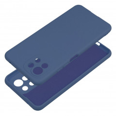 XIAOMI Mi 11 Lite Coque Silicone Élégant  Bleu