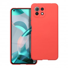 XIAOMI Mi 11 Lite Coque Silicone Élégant  Pêche