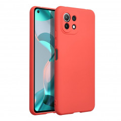 XIAOMI Mi 11 Lite Coque Silicone Élégant  Pêche