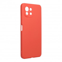 XIAOMI Mi 11 Lite Coque Silicone Élégant  Pêche