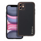 Apple iPhone 11 Coque Leather Noir