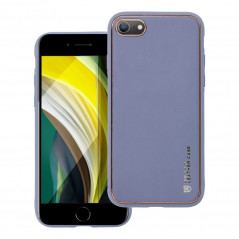 Apple iPhone SE 2020 Coque Leather Bleu