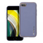 Apple iPhone SE 2020 Coque Leather Bleu